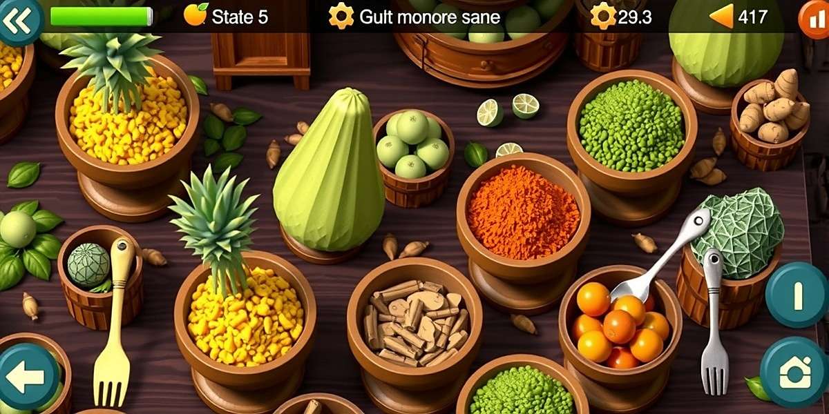 Cumin Dash Deluxe - Spice Trading Race Gameplay Cumin Dash Deluxe game screenshot showing spice trading race between players in an Indian market setting